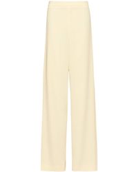 Marella - Envers Satin Wide-Leg Trousers - Lyst