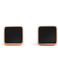 Babette Wasserman - Rose-Plated Key Stone Cufflinks - Lyst