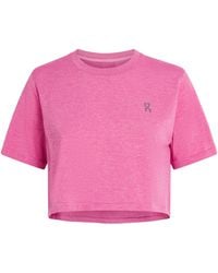 On Shoes - Train Flex Crop T-Shirt - Lyst