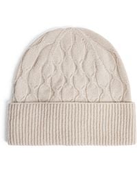 Eleventy - Cashmere Cable-Knit Beanie - Lyst