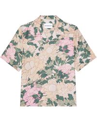Givenchy - Silk Floral Print Shirt - Lyst