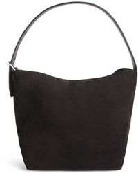 TOTEME - Medium Suede Belted Tote Bag - Lyst