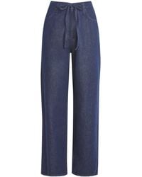 Rag & Bone - Drawstring Phoebe Wide-Leg Jeans - Lyst