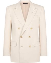 Tom Ford - Wool-Cashmere-Silk Blazer - Lyst