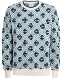 CASABLANCA - Wool Monogram Sweater - Lyst