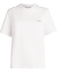 Barbour - Stretch-Cotton Marla T-Shirt - Lyst