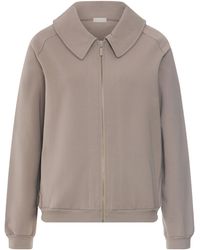 Hanro - Cotton Natural Living Cardigan - Lyst