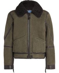 Polo Ralph Lauren - Shearling Flight Jacket - Lyst