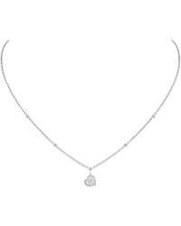 Messika - Joy Cœur And Diamond Pendant Necklace - Lyst