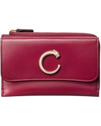 Cartier - Leather Panthère De Card Holder - Lyst