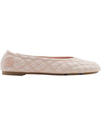 Burberry - Quilted Ballet Flats - Lyst