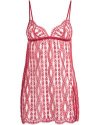 Coco De Mer - Lace Renata Slip Dress - Lyst