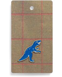 Barbour - X Paul Smith Dinosaur Pin Badge - Lyst