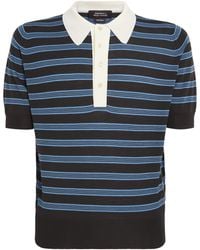 Wales Bonner - X John Smedley Merino Polo Sweater - Lyst