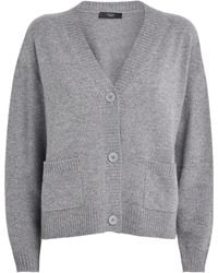 Weekend by Maxmara - Virgin Wool Cardigan - Lyst