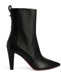 Christian Louboutin - Santigag Leather Ankle Boots 85 - Lyst
