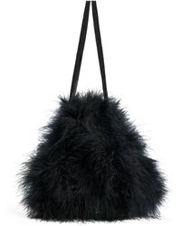 Yves Salomon - Mini Feather Top-handle Bag - Lyst