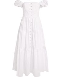 shona joy ackley puff sleeve mini dress
