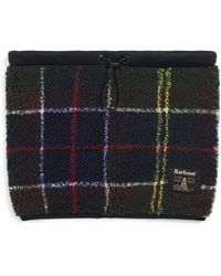 Barbour - Field Fleece Tartan Snood - Lyst