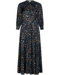 Marella - Ribbon-Detail Midi Shirt Dress - Lyst