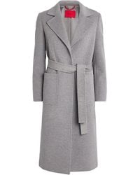 MAX&Co. - Wool Belted Coat - Lyst