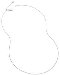 Monica Vinader - Sterling Chain Necklace - Lyst