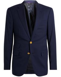 Ralph Lauren Purple Label - Wool Serge Gregory Tailored Jacket - Lyst