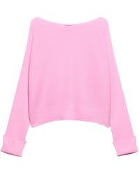 MAX&Co. - Ribbed Boat-Neck Sweater - Lyst