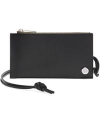 Loewe - Leather Pebble Slider Coin Card Holder - Lyst