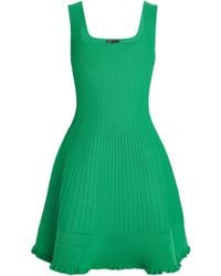 Maje - Knitted Skater Mini Dress - Lyst