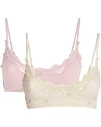 Skims - Fits Everybody Scoop-Neck Lace Bralette - Lyst