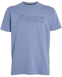 Asics - Large-logo T-shirt - Lyst