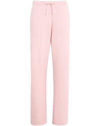 Harrods - Cashmere Wide-Leg Sweatpants - Lyst