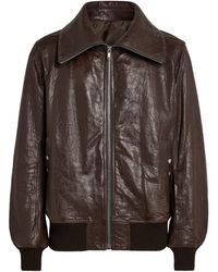Rick Owens - Dracuflight Leather Jacket - Lyst