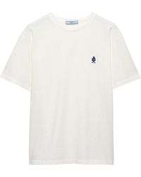 Prada - Cotton Logo T-Shirt - Lyst