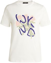 Weekend by Maxmara - Floral Print T-shirt - Lyst