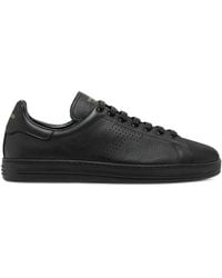 Tom Ford - Leather Low-Top Sneakers - Lyst
