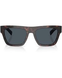 Prada - Acetate Rectangular Sunglasses - Lyst
