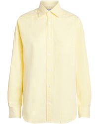 With Nothing Underneath - Seersucker Striped The Weekend Shirt - Lyst