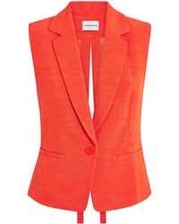 Claudie Pierlot - Sleeveless Blazer - Lyst
