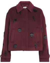 Jonathan Simkhai - Wool-Blend Embellished Katya Jacket - Lyst
