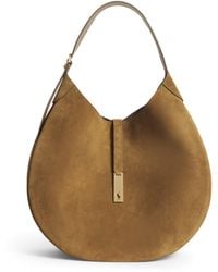 Polo Ralph Lauren - Medium Suede Id Shoulder Bag - Lyst