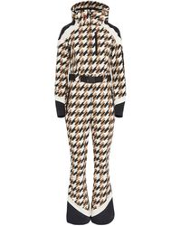 Perfect Moment - Houndstooth Allos Ski Suit - Lyst
