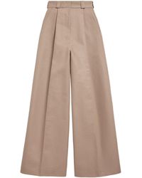 Balenciaga - Wide-Leg Flared Trousers - Lyst