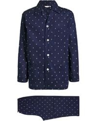 Derek Rose - Cotton Nelson Pyjama Set - Lyst