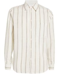 Samsøe & Samsøe - Cotton-linen Liam Shirt - Lyst