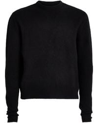Rick Owens - Cashmere-Blend Crew-Neck Sweater - Lyst