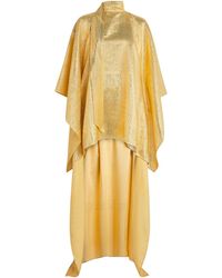 ‎Taller Marmo - Silk-Blend Denver Sunrise Kaftan Dress - Lyst