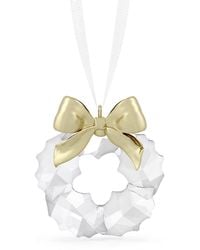 Swarovski - Holiday Magic Wreath Ornament - Lyst