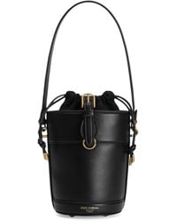 Dolce & Gabbana - Capri Calf Leather Bucket Bag - Lyst